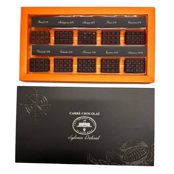 packaging coffret chocolat Saint-Malo