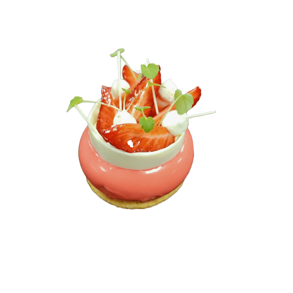 Gâteau à la fraise