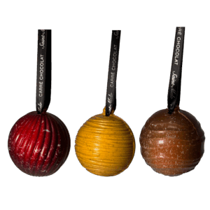 Guirlandes de Noël en chocolat