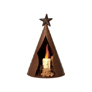 Sapin de Noël en chocolat